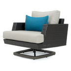 Portofino Casual 7 Piece Sunbrella Outdoor Patio Motion Fire Seating Set