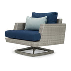 Portofino Casual 7 Piece Sunbrella Outdoor Patio Motion Fire Seating Set