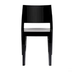 WRGHOME Modern Stacking Patio Dining Side Chair Indoor/Outdoor (Set of 2) - 31.10 H X 19.29 W X 19.68 D