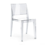 WRGHOME Modern Stacking Patio Dining Side Chair Indoor/Outdoor (Set of 2) - 31.10 H X 19.29 W X 19.68 D