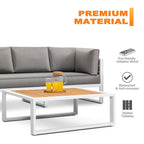 Outdoor Sofa Set, Tables, Outdoor Aluminum Sofa Set