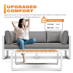 Outdoor Sofa Set, Tables, Outdoor Aluminum Sofa Set