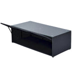 6-Piece All-Weather Wicker PE Rattan Patio Outdoor Conversation Sofa Sectional Set with coffee table and Cushions
