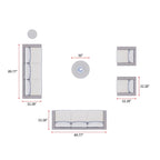 Avalon 10-Piece Fire Seating Set