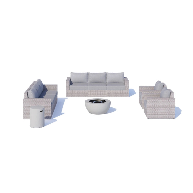 Avalon 10-Piece Fire Seating Set