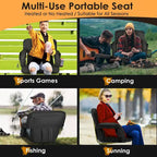 25 Inch Heated Stadium Seats for Bleachers Portable Bleacher Seat Foldable Stadium Chair