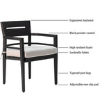 Outdoor Patio Dining Chairs 4PCS