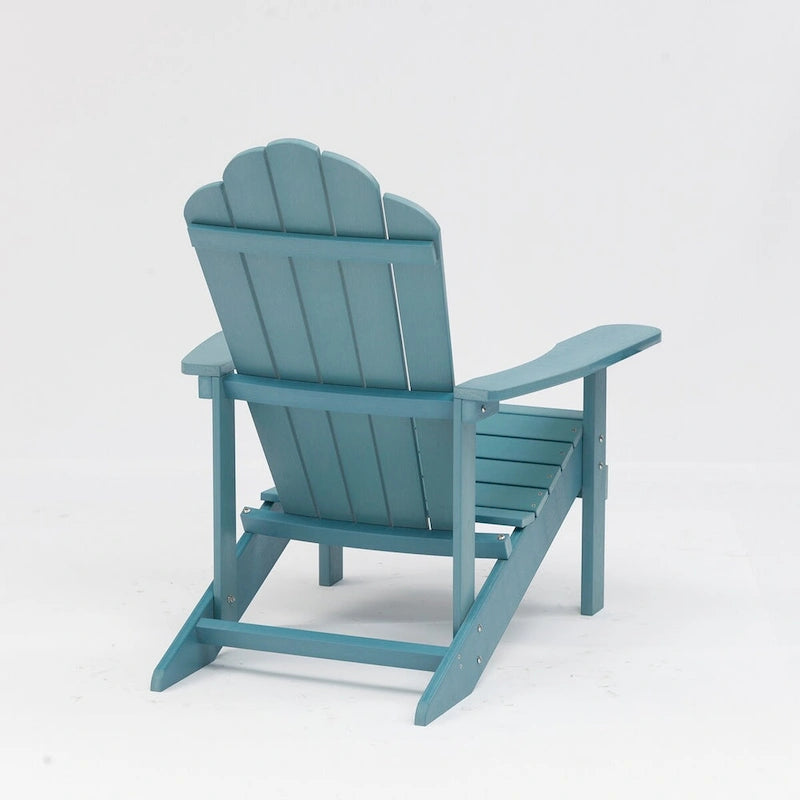 Adirondack Chair Plastic Weather Outdoor Chairs Blue - 9' x 12'