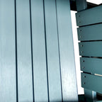 Adirondack Chair Plastic Weather Outdoor Chairs Blue - 9' x 12'