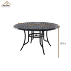 Cast Aluminum 5-Piece Outdoor Patio Dining Set with Table and Chairs