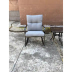 3 Pieces Patio Outdoor Rocker Patio Chairs and Table Set Elegant Patio Bistro Set for Lawn Garden Backyard