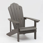 Adirondack Chair Folding Outdoor Chairs Grey - 9' x 12'