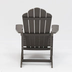 Adirondack Chair Folding Outdoor Chairs Grey - 9' x 12'