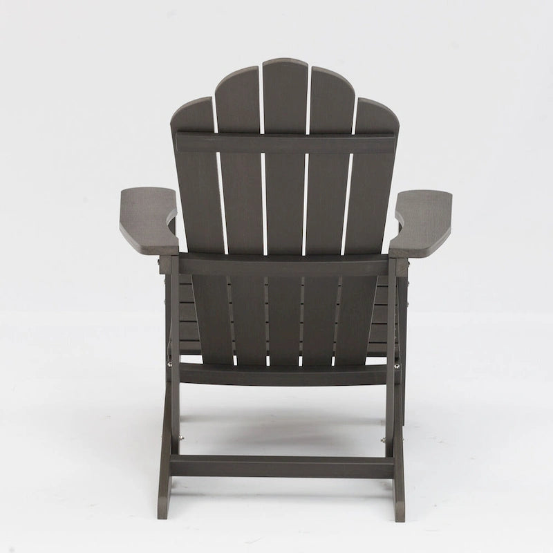 Adirondack Chair Folding Outdoor Chairs Grey - 9' x 12'