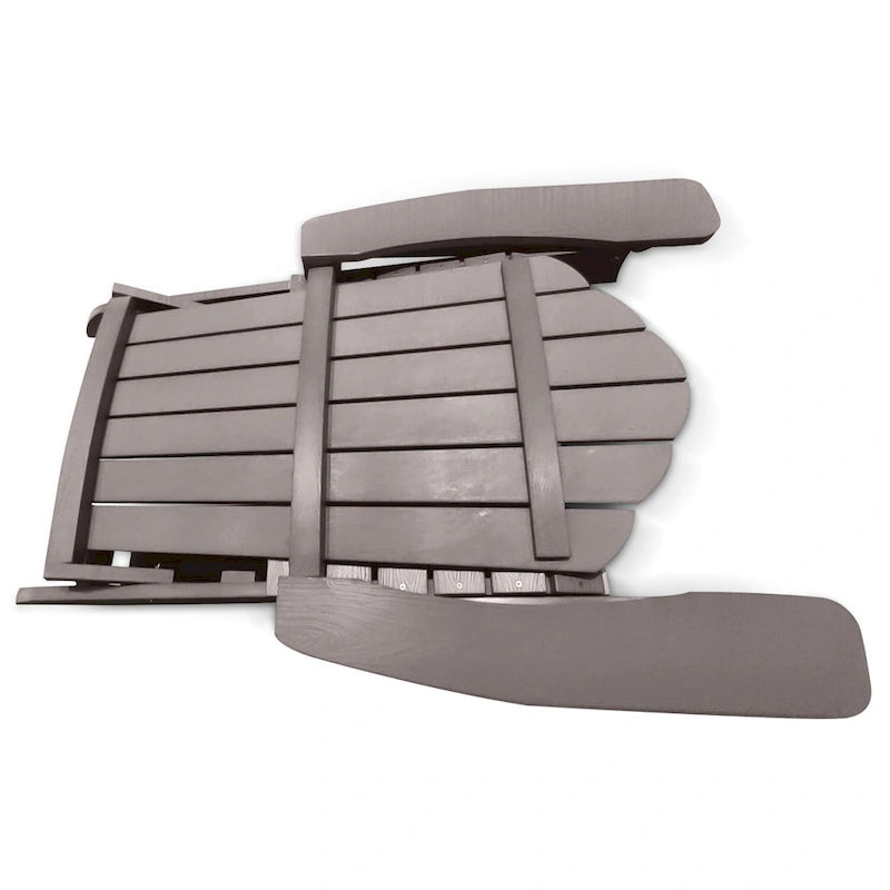 Adirondack Chair Folding Outdoor Chairs Grey - 9' x 12'