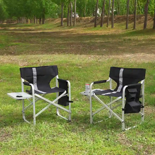 2-piece Folding Lightweight Oversized Directors' Chairs