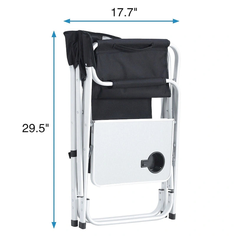 2-piece Folding Lightweight Oversized Directors' Chairs