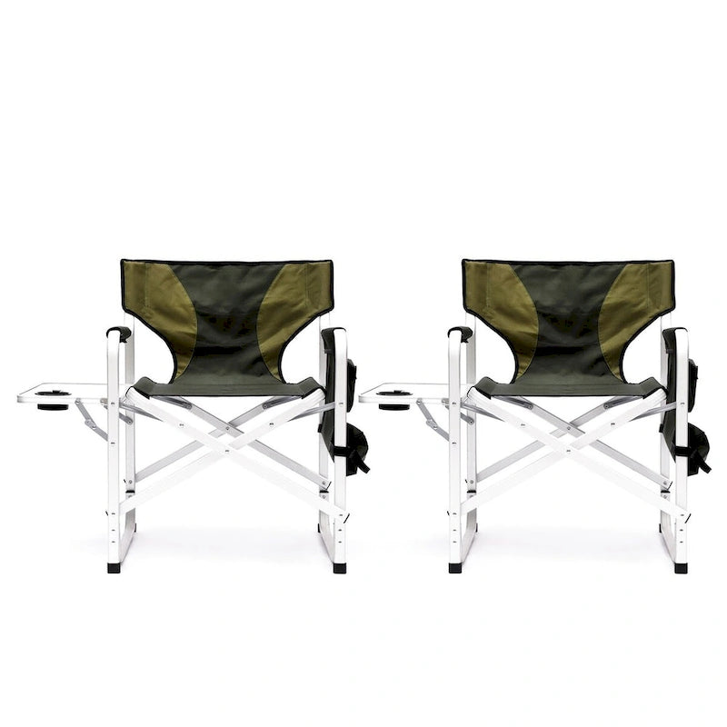 2-piece Folding Lightweight Oversized Directors' Chairs
