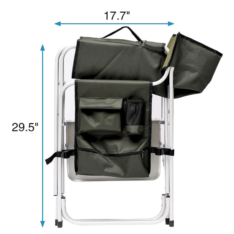 2-piece Folding Lightweight Oversized Directors' Chairs