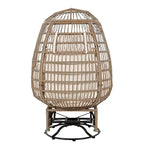 Rattan Egg Patio Chair with Rocking