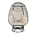 Rattan Egg Patio Chair with Rocking
