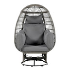 Rattan Egg Patio Chair with Rocking