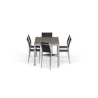 Shore 7 Piece Outdoor Patio Aluminum Dining Set