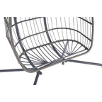 2 Person Outdoor Rattan Hanging Chair Patio Wicker Egg Chair