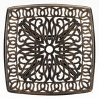Square Garden Cast Aluminum Table