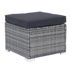 8 Piece Patio Sectional Wicker Rattan Outdoor Furniture Sofa Set