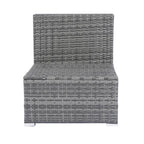 8 Piece Patio Sectional Wicker Rattan Outdoor Furniture Sofa Set