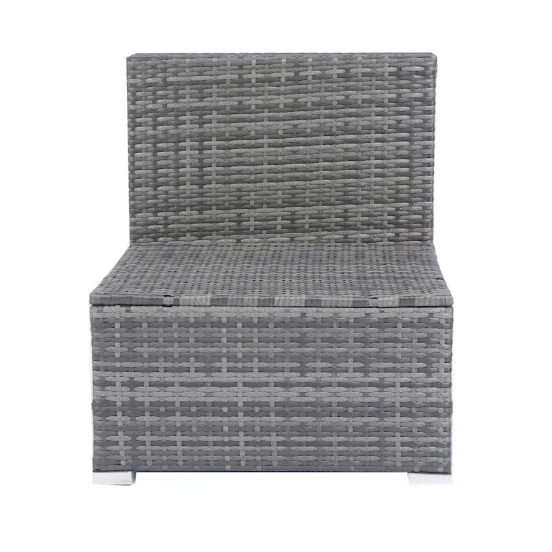 8 Piece Patio Sectional Wicker Rattan Outdoor Furniture Sofa Set