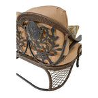 Grand Bonaire Weave Patio Loveseat