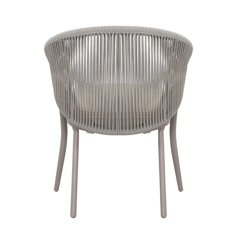Two PCS Assembled Wicker chairs with cushions