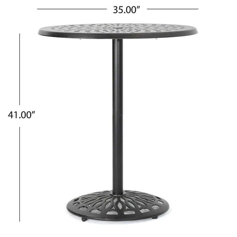 Aoutdoor Round table Copper