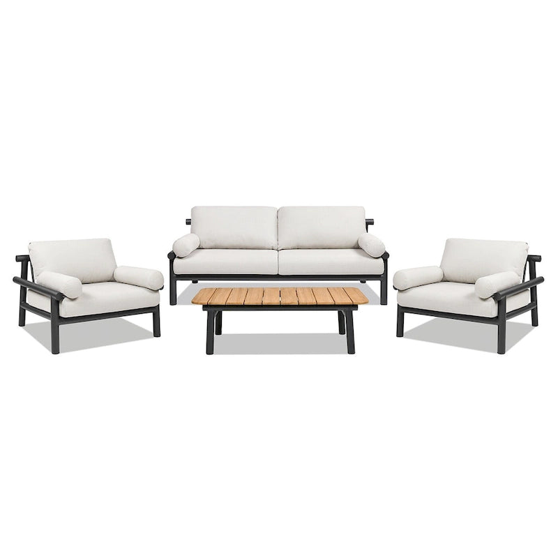 Zara 4-Piece Patio Conversation Set