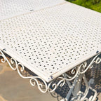 Five-Piece Metal Dining Set Solebury - 51.18 L x 33.07 W x 29.92 H