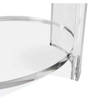 Clear Acrylic Side Table – Transparent, Modern Style