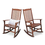 Cambridge Casual Monroe 2-piece Wood Outdoor Rocking Chair