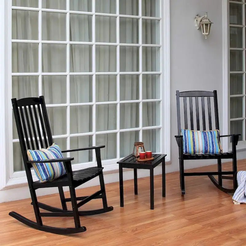 Cambridge Casual Monroe 2-piece Wood Outdoor Rocking Chair