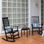 Cambridge Casual Monroe 2-piece Wood Outdoor Rocking Chair