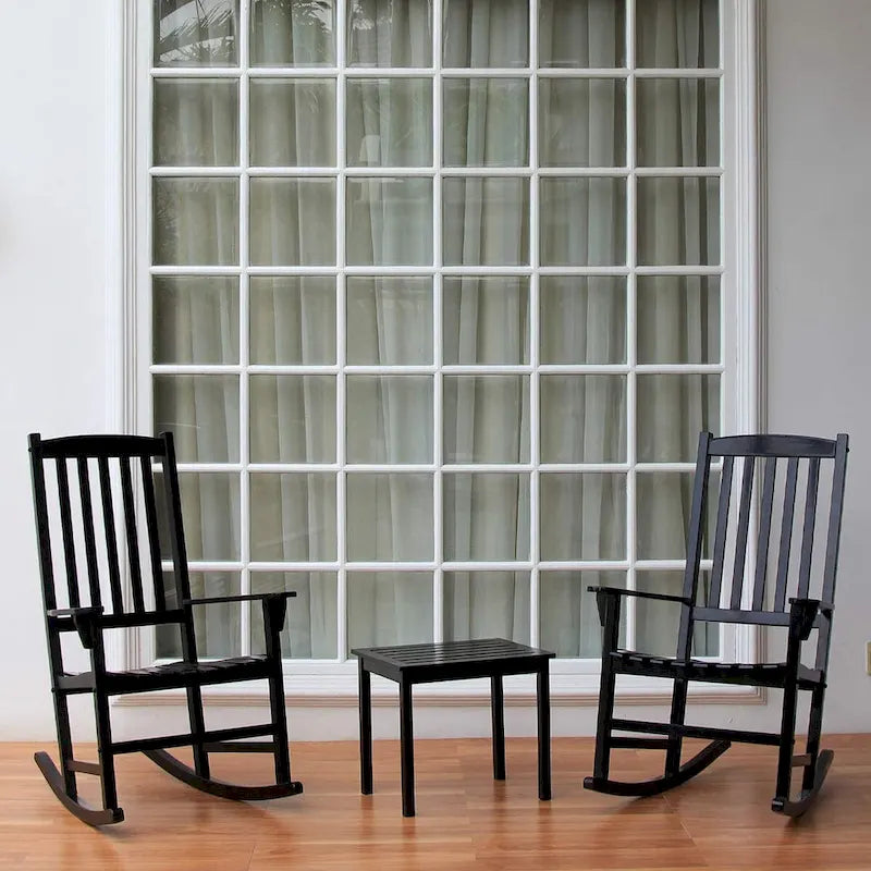 Cambridge Casual Monroe 2-piece Wood Outdoor Rocking Chair