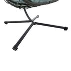 Egg Chair with Stand,Swing Chair,Patio Wicker Hanging Basket Chair