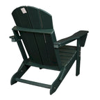 Folding Ergonomic Adirondack Chair with Legs