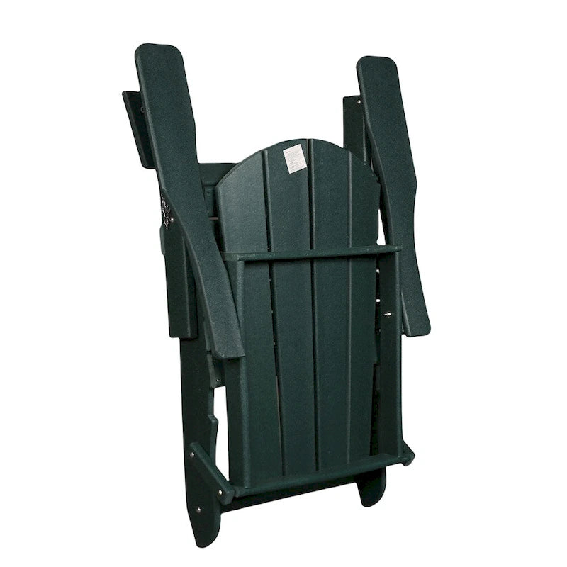 Folding Ergonomic Adirondack Chair with Legs