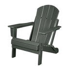 Folding Ergonomic Adirondack Chair with Legs