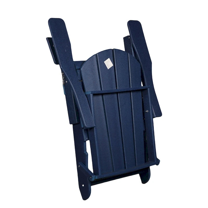 Folding Ergonomic Adirondack Chair with Legs