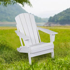 Folding Ergonomic Adirondack Chair with Legs
