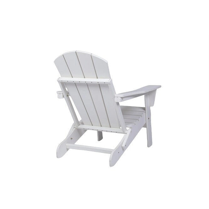 Folding Ergonomic Adirondack Chair with Legs