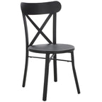 SAFAVIEH Outdoor Living Core 18-inch Cross Back [SET of 2] - 17Wx20Dx33H